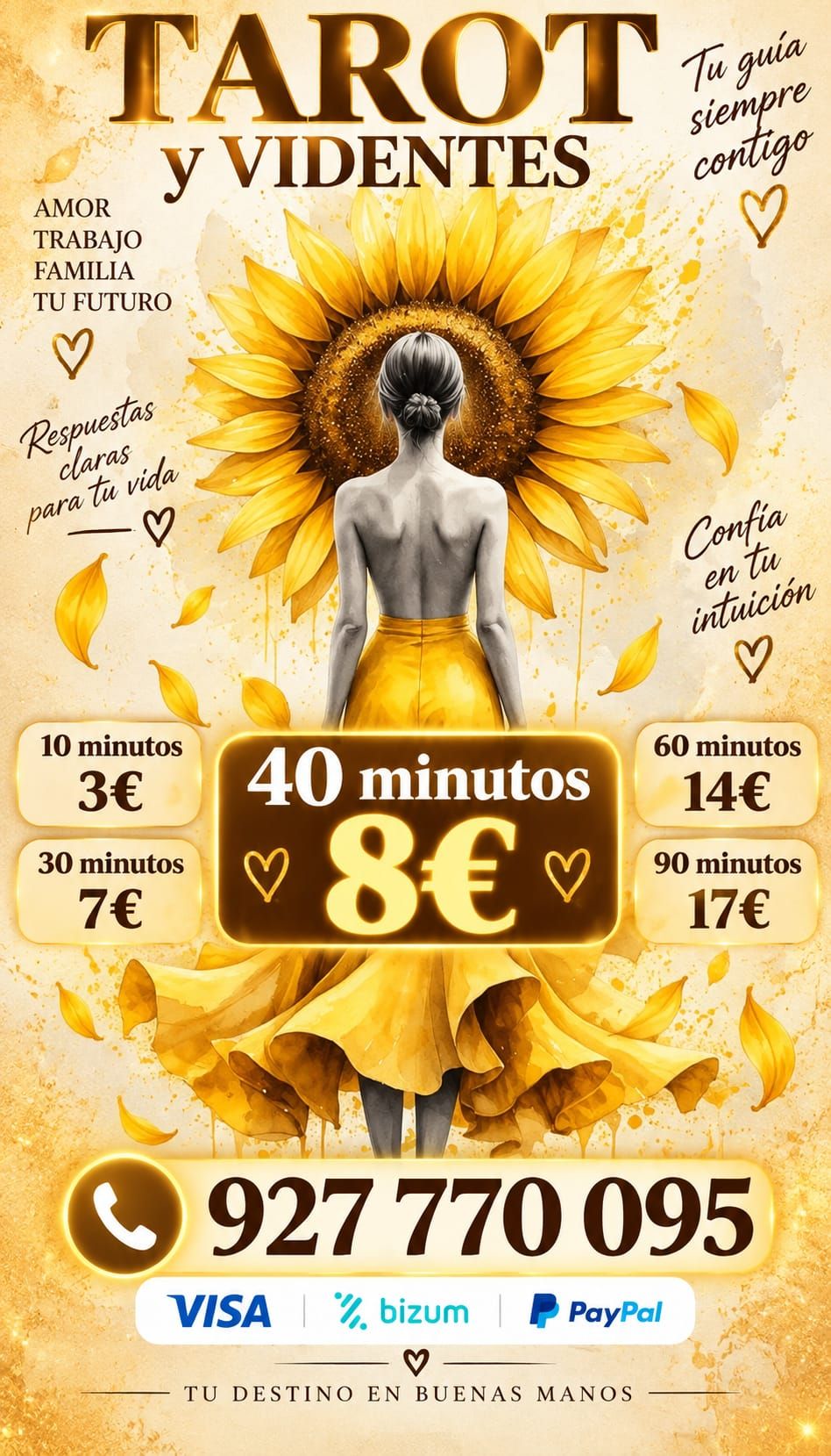 TAROT PROFESIONAL | ATENCIÓN CONFIDENCIAL