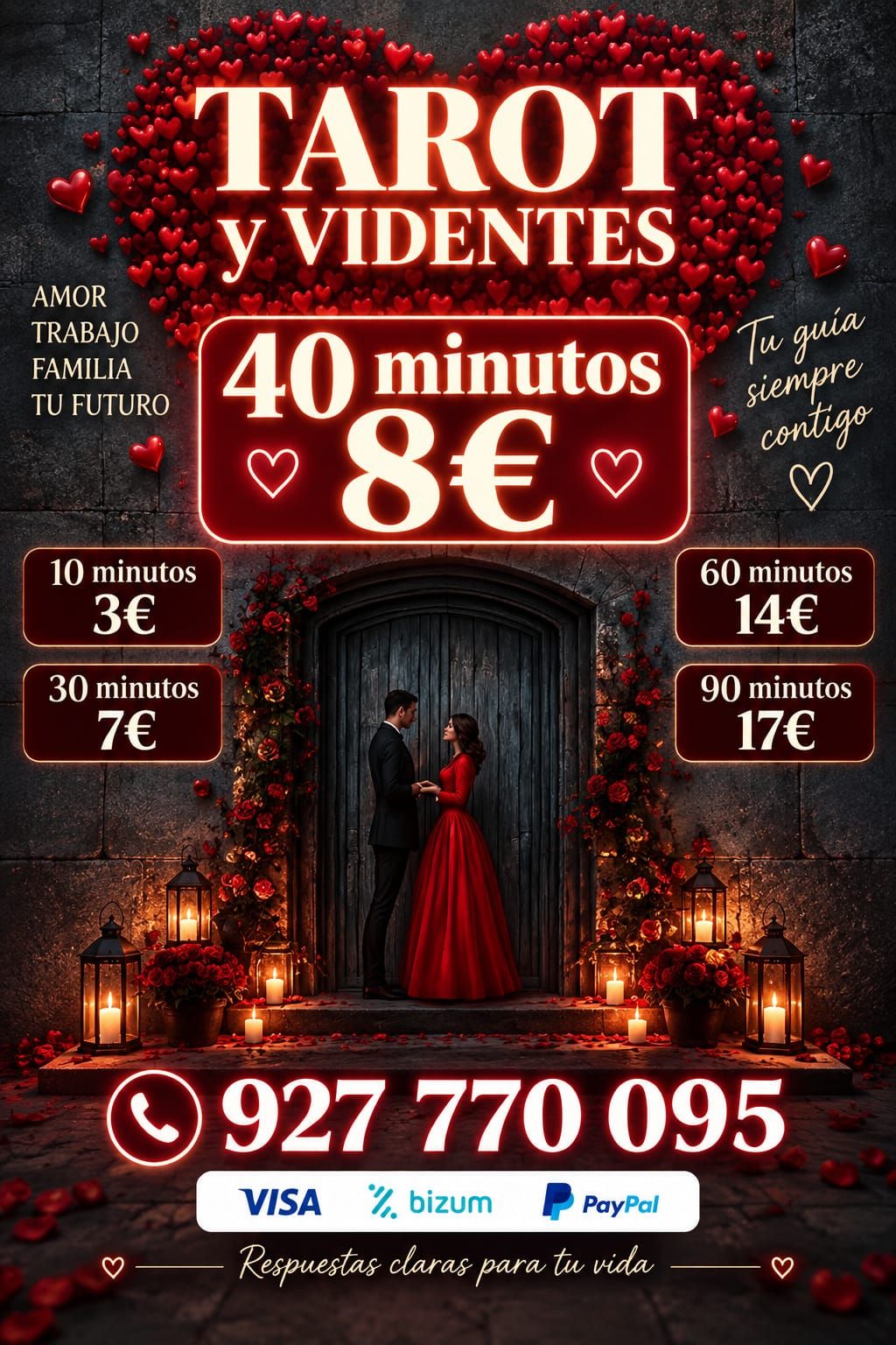 TAROTISTA CON EXPERIENCIA | CONSULTA PRIVADA Y CONFIDENCIAL