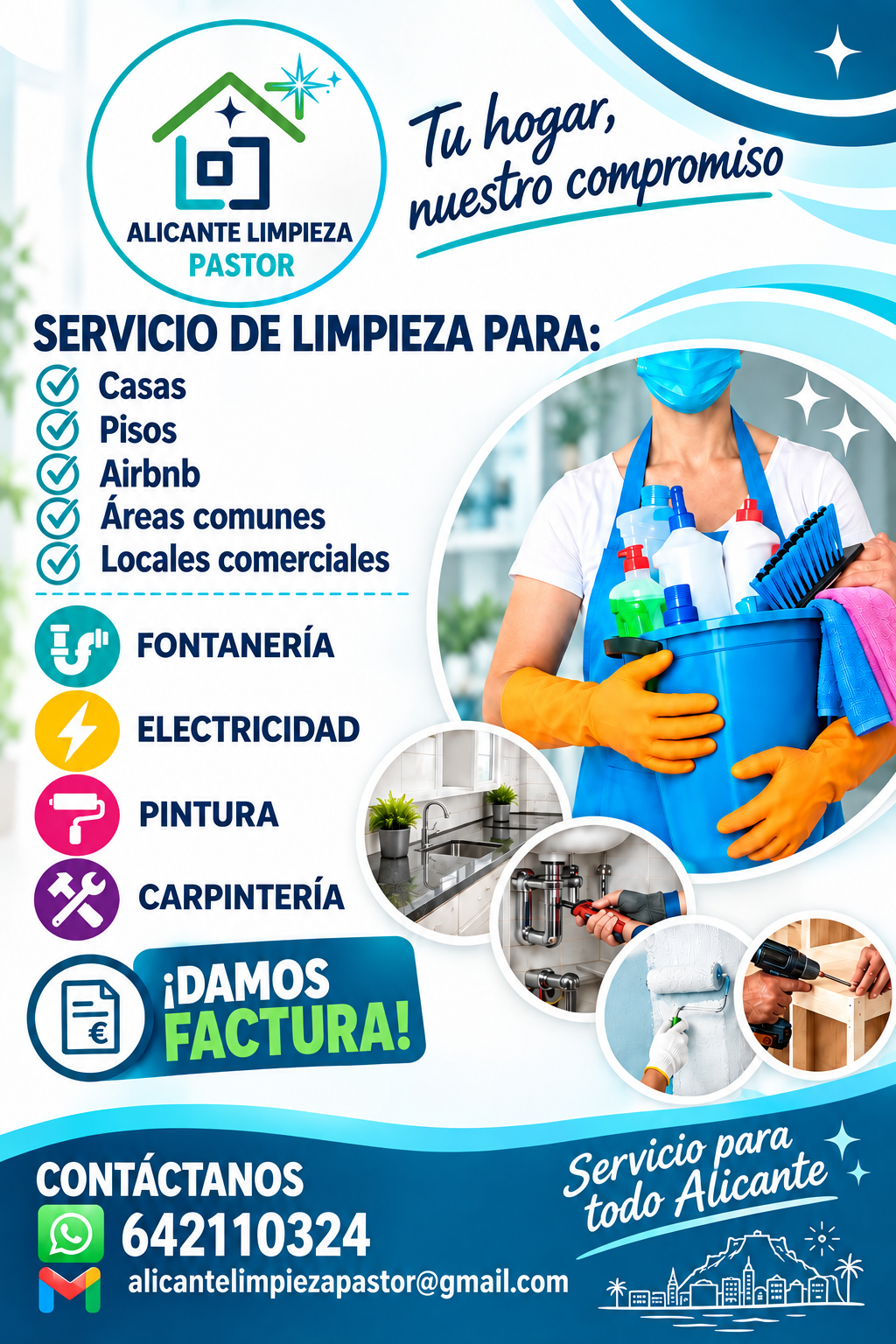 ALICANTE LIMPIEZA PASTOR