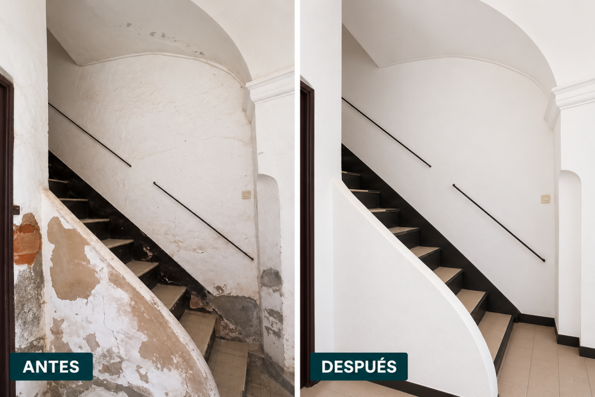 Vivienda de dos plantas situada en una zona muy céntrica de